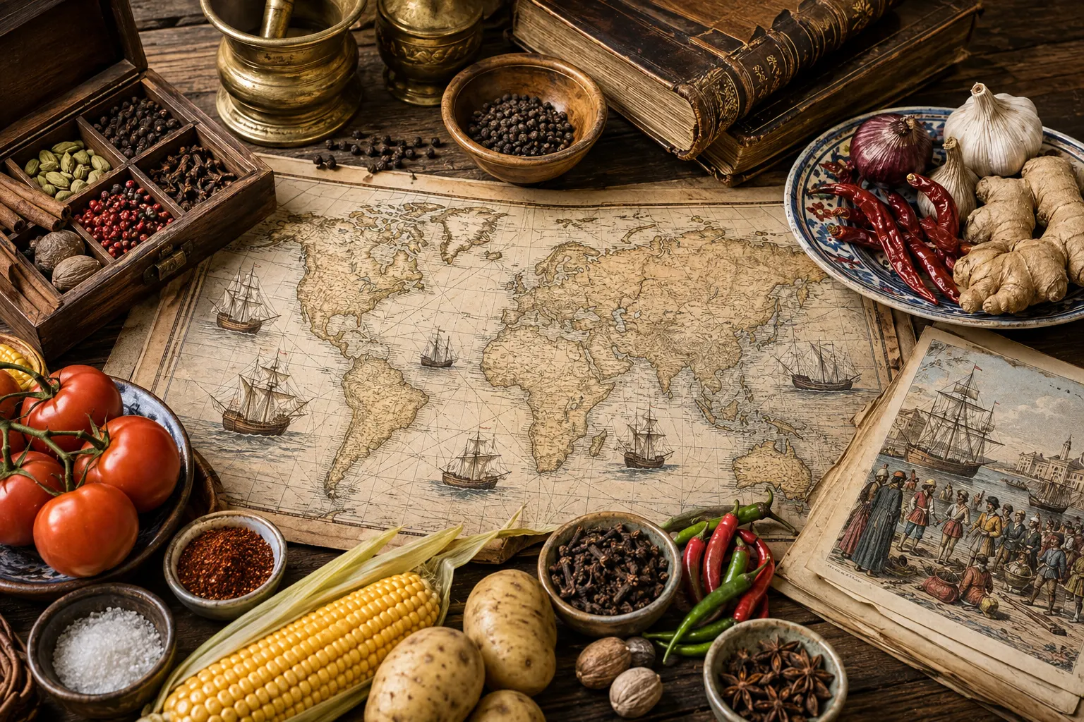 Cuisine as a Historical Record: How Food Reveals the Past