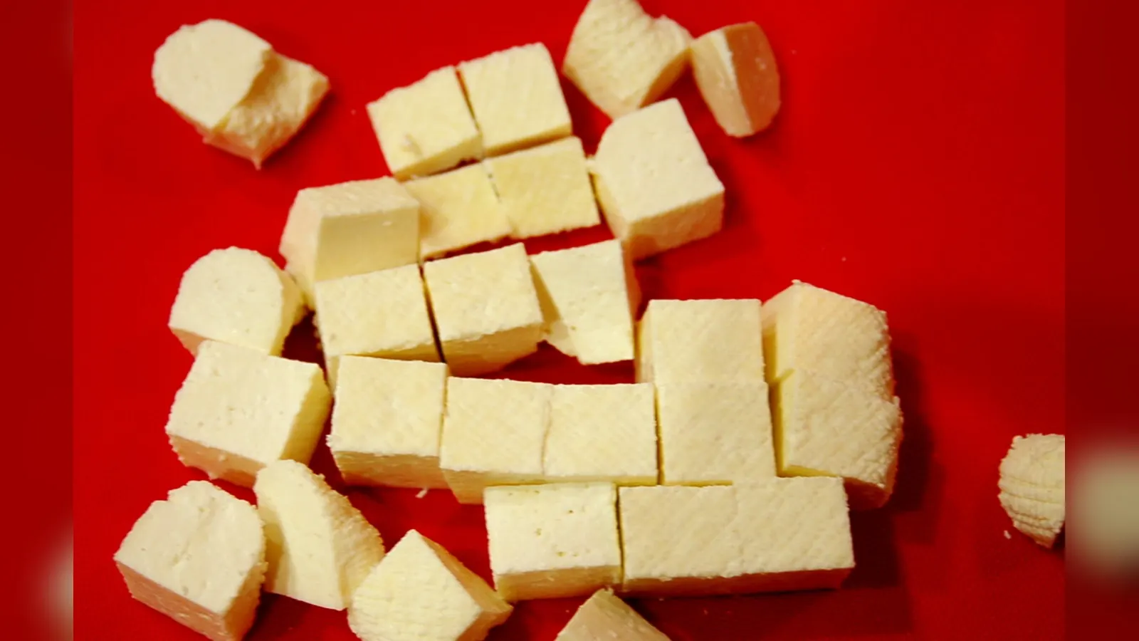 Paneer dishes displayed at a food outlet as concerns grow over non-dairy substitutes allegedly being sold to consumers as genuine milk-based paneer.