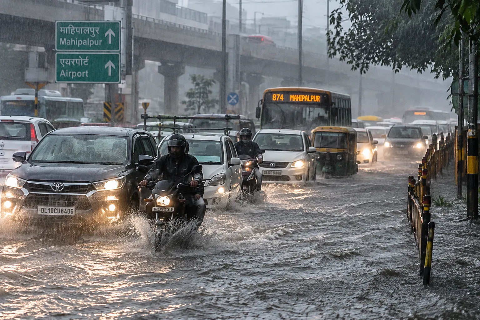 Delhi-NCR Heavy Rain: IMD Issues Red Alert Across Capital