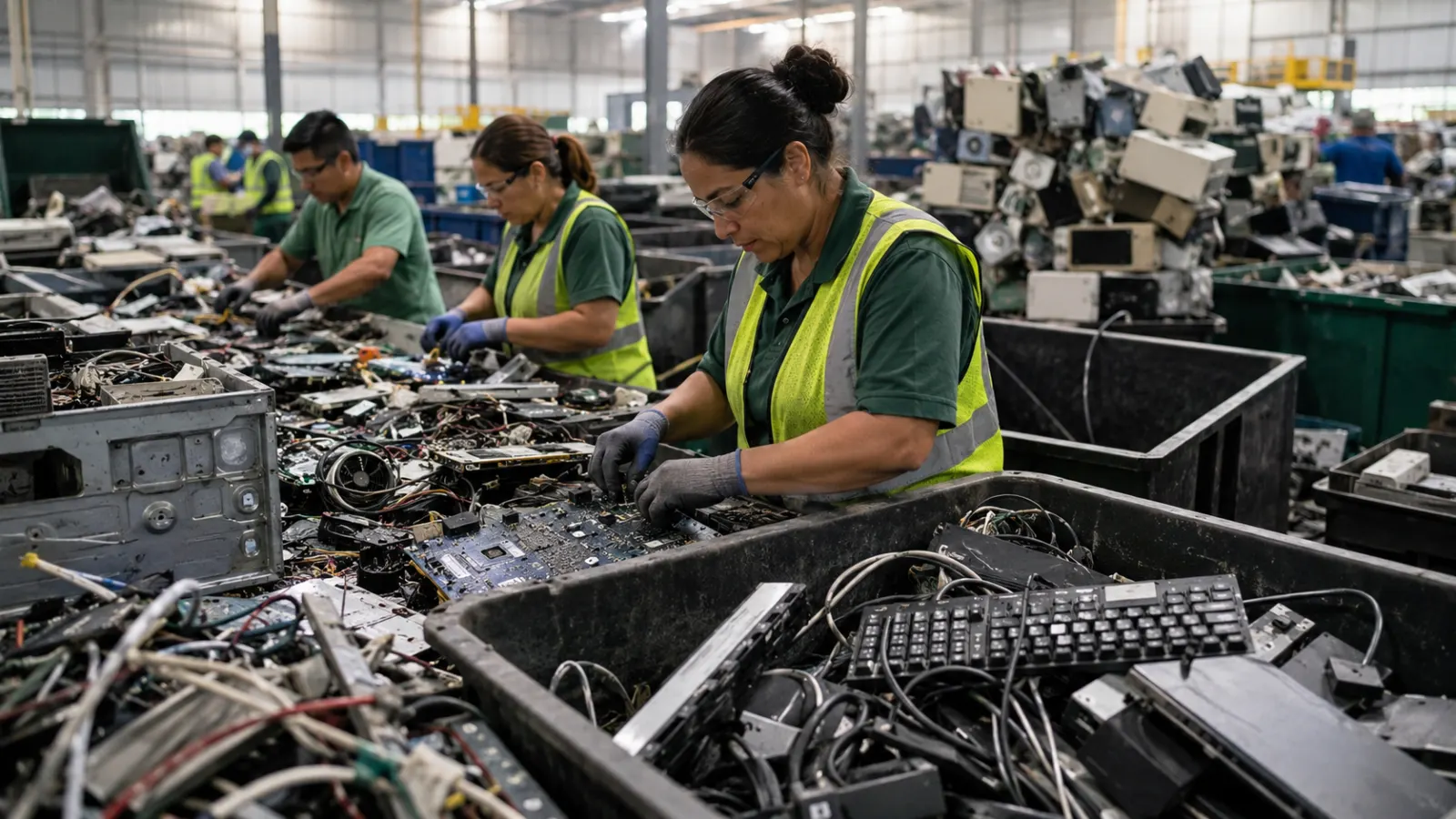 E-Waste: Causes, Effects, Recycling and Solutions
