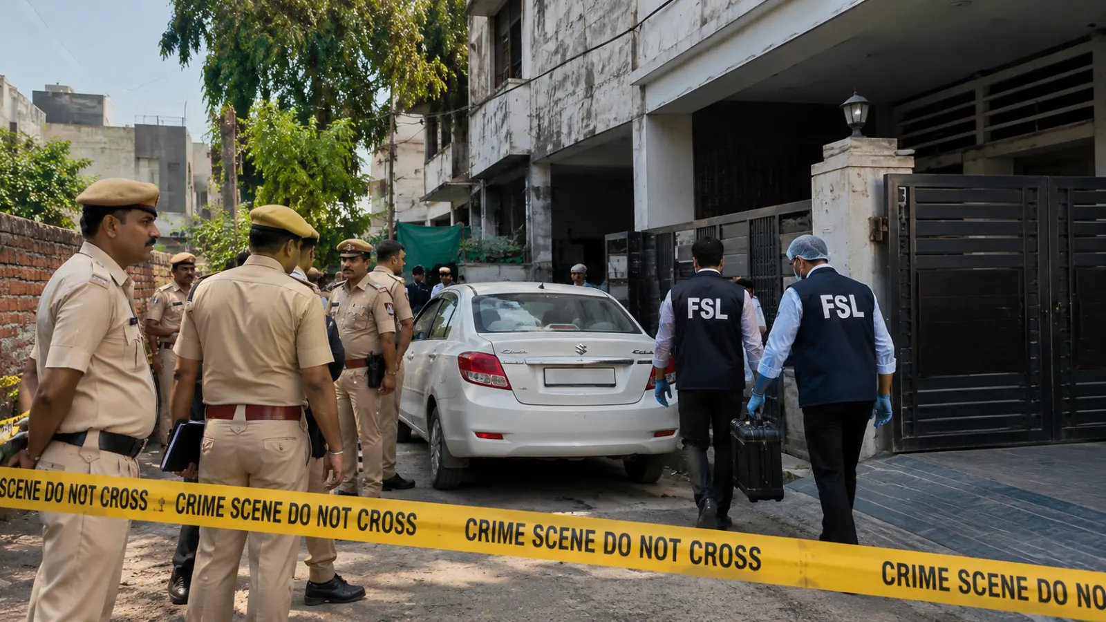 Faridabad Student Attack: Masked Man Injures BCA Student at Home