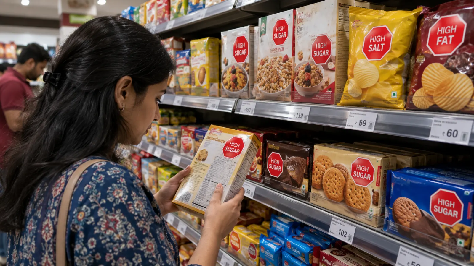 India Food Warning Labels: What the Red Hexagon Means