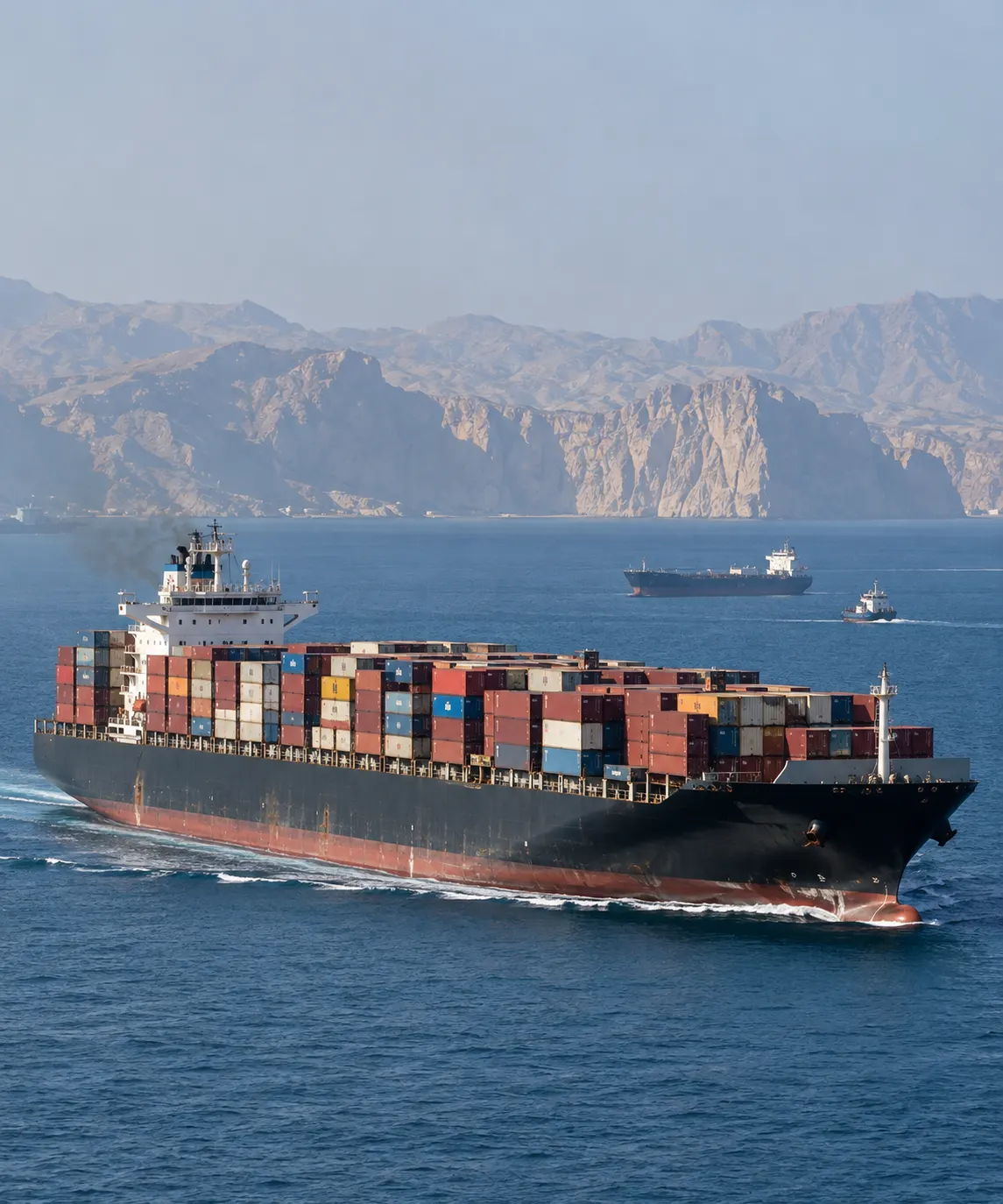 Iran Says Container Ship Sinks After Mine Strike Near Hormuz