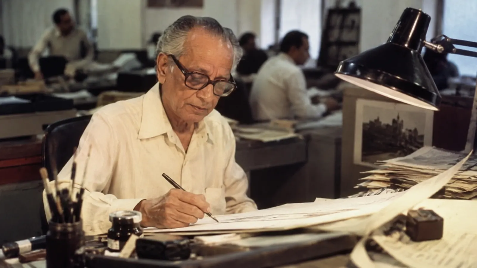 R K Laxman: The Common Man, Cartoons and Political Satire