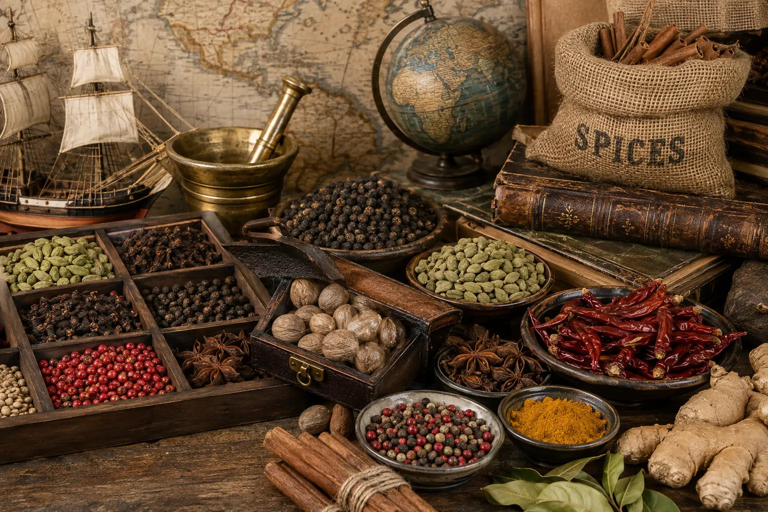Spices and Culture: How Flavour Helped Shape Trade, Identity and Empire