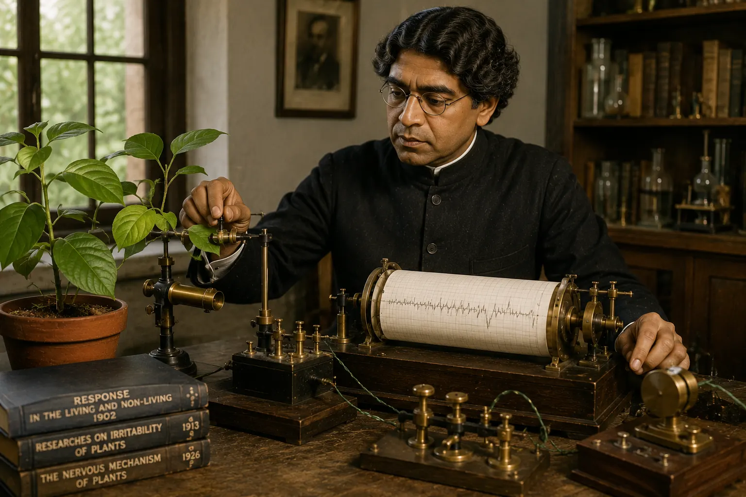 The Botanist Jagadish Chandra Bose