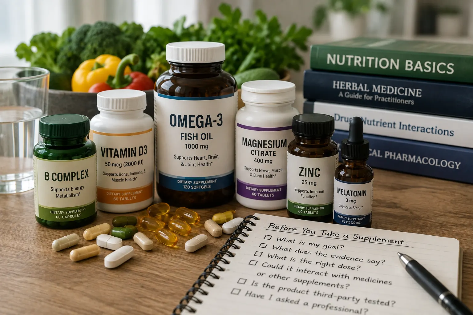 The Truth About Supplements: When They Help, When They Don’t and How to Use Them Safely