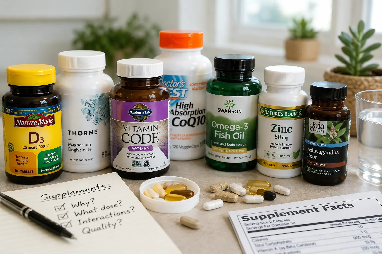 The Truth About Supplements: When They Help, When They Don’t and How to Use Them Safely
