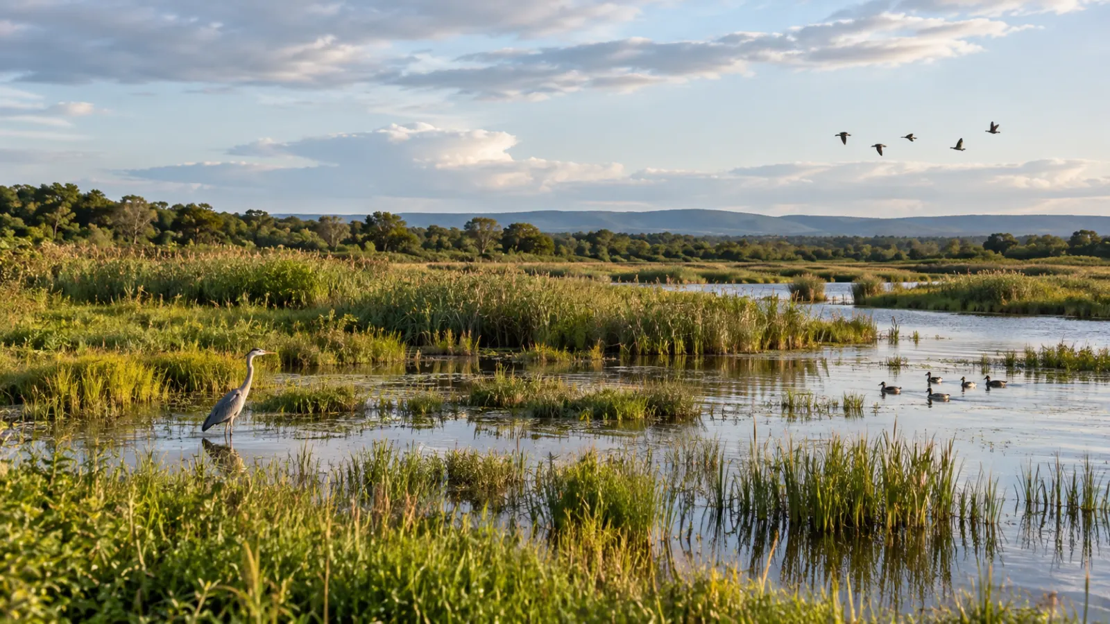 Why Wetlands Matter: Water, Wildlife, Climate and Flood Protection